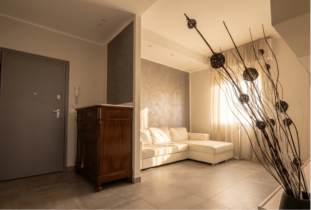 Apartment 01 Living Room at Borgo 19 Sasso Marconi